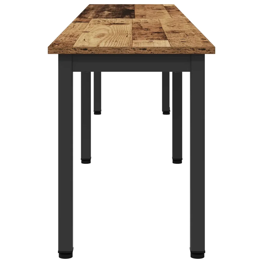 panchina Legno vecchio 200 x 35 x 45 cm Legno multistrato 892612 - Image 6