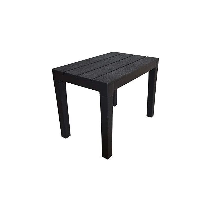 PANCHINA/TAVOLO DOPPIAFUNZIONE TIMOR IN POLIPROPILENE DA ESTERNO ANTRACITE 60 X 38 X 45 CM - Image 5