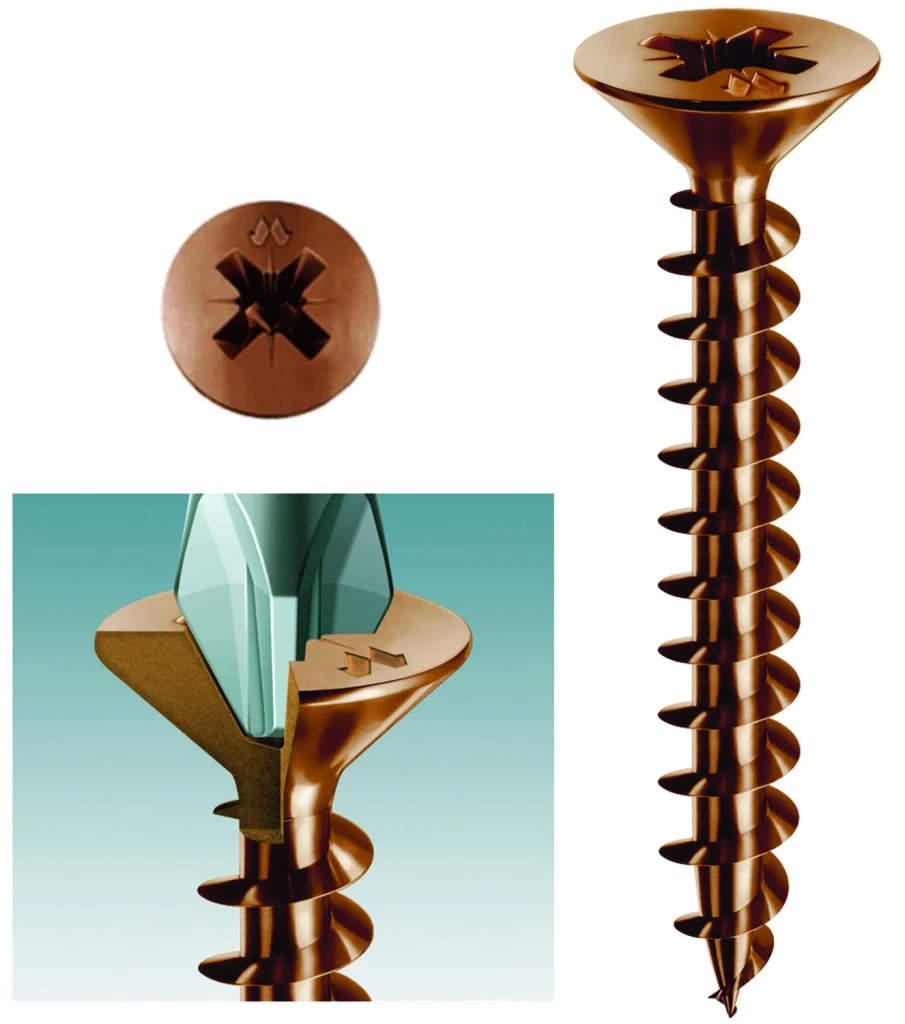 VITI BRONZATE TSP 6 X 30