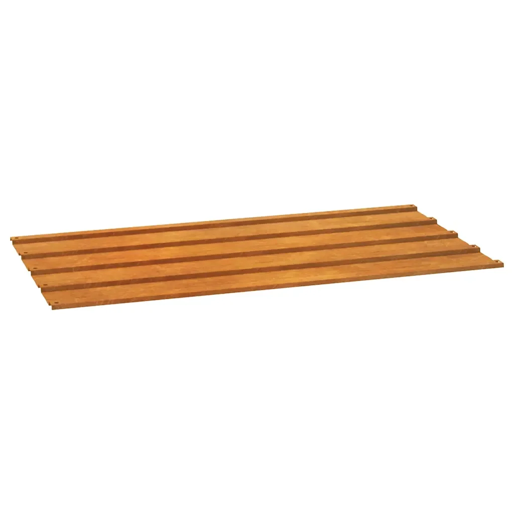 Pannelli per Tetti 12 pz Ruggine 80x44 cm in Acciaio Corten 151972 - Image 3