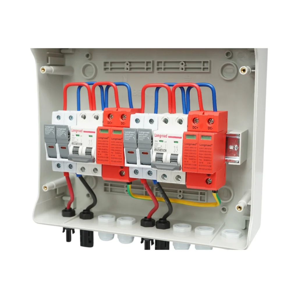 Pannello fusibile CC da 10 KW dotato di sistema ON/OFF GRID a 2 stringhe Breckner Germany - Image 6