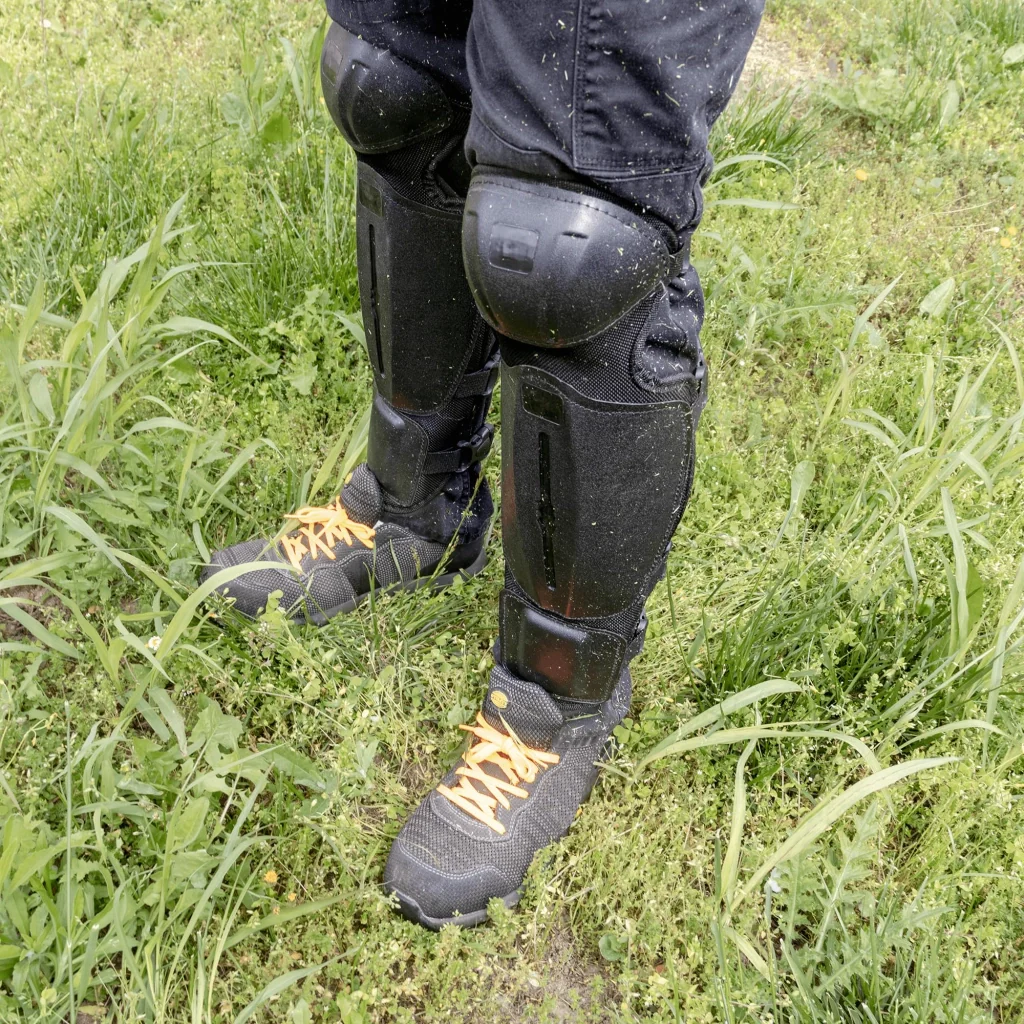 Parastinchi da lavoro protettivi per giardinaggio Colore Nero - Image 5