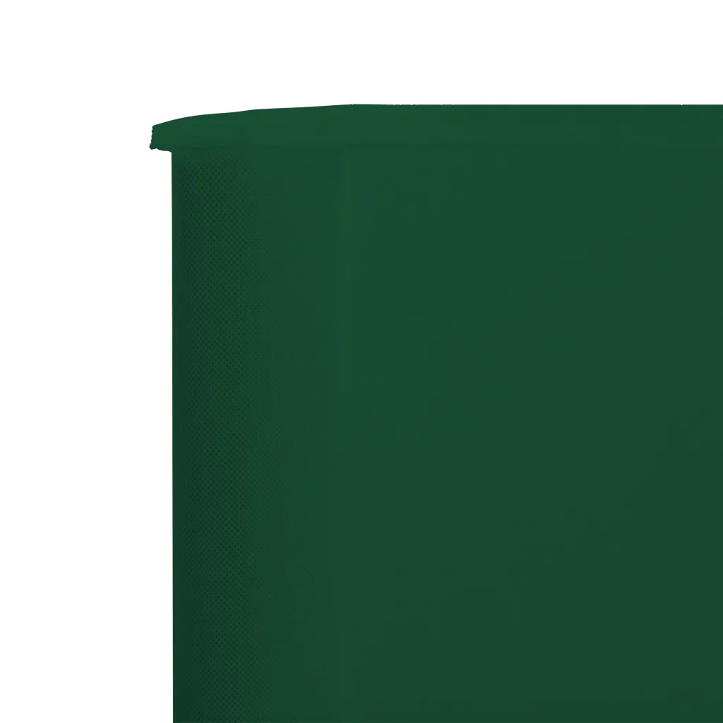 Paravento a 3 Pannelli in Tessuto 400x160 cm Verde cod mxl 54651 - Image 5