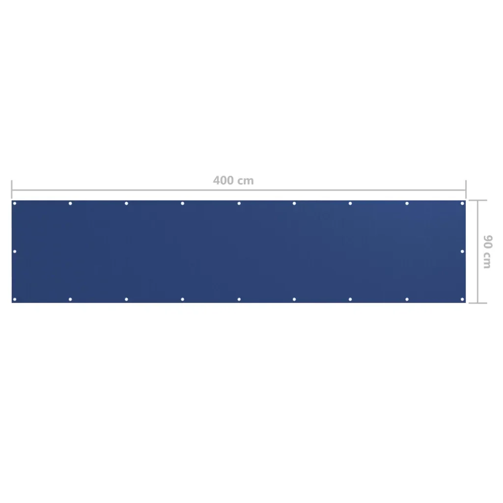 Paravento Balcone Blu 90x400 cm in Tessuto Oxford cod mxl 16725 - Image 5