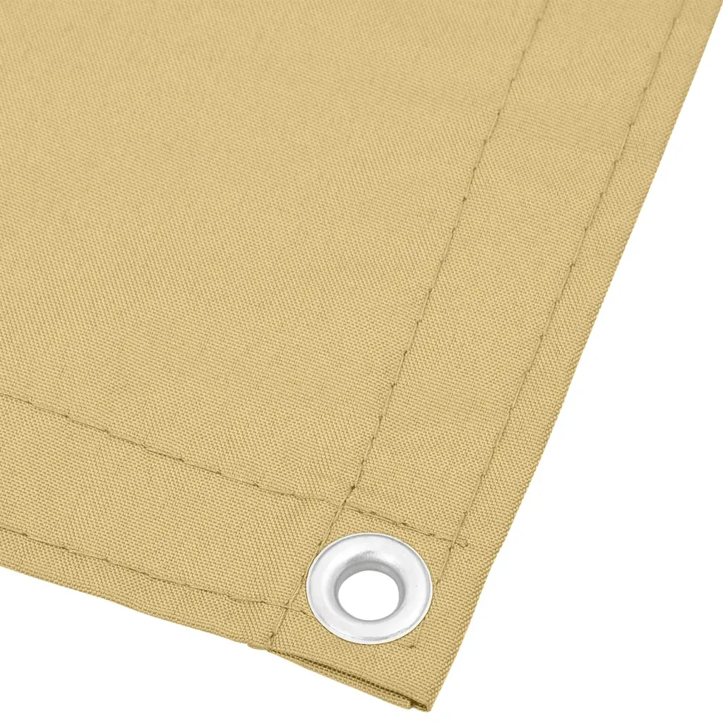 Paravento da Balcone Sabbia 75x1000 cm 100% Poliestere Oxford - Image 4