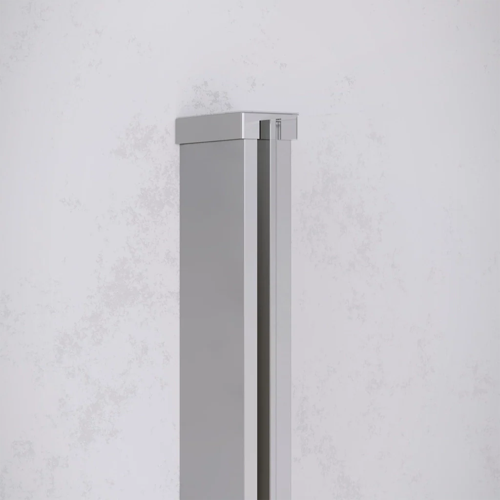 Parete doccia walk-in 100 cm 8mm opaco anticalcare h200 | Lazaros - Image 4