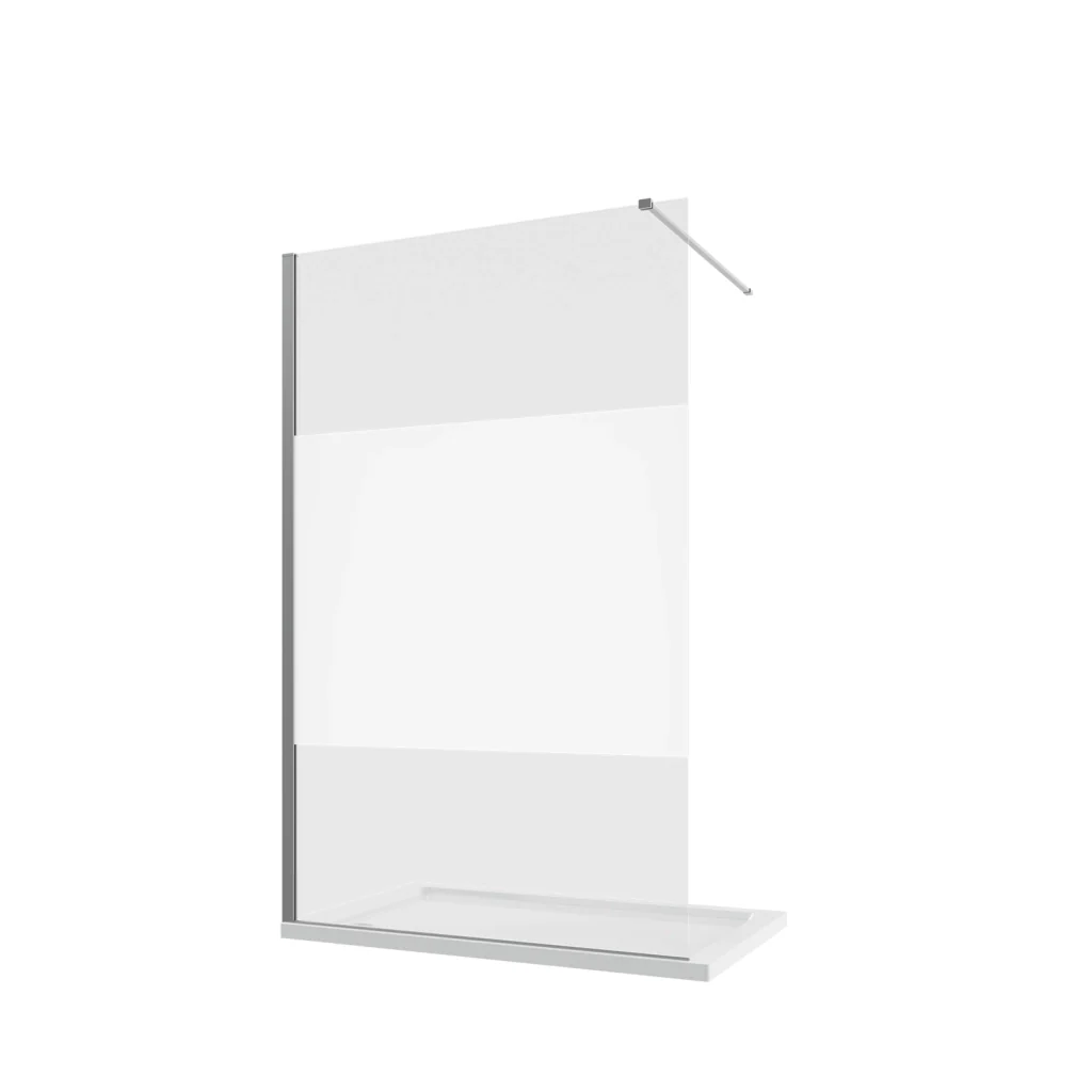 Parete doccia walk-in 110 cm 8mm opaco anticalcare h200 | Lazaros - Image 8