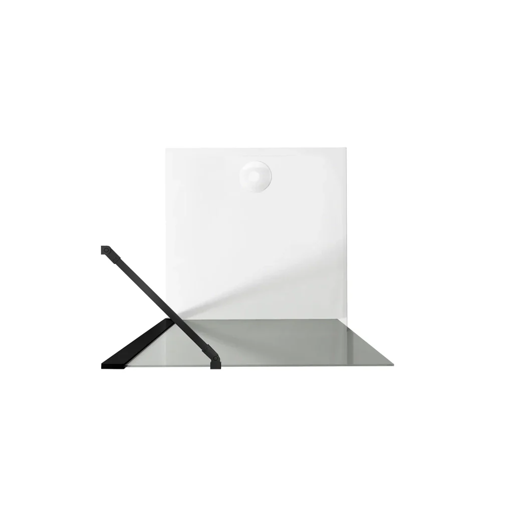 Parete doccia Walk In 40 CM 190 CM Vetro Trasparente 6 MM con Trattamento Anticalcare mod. Flip Bla - Image 2