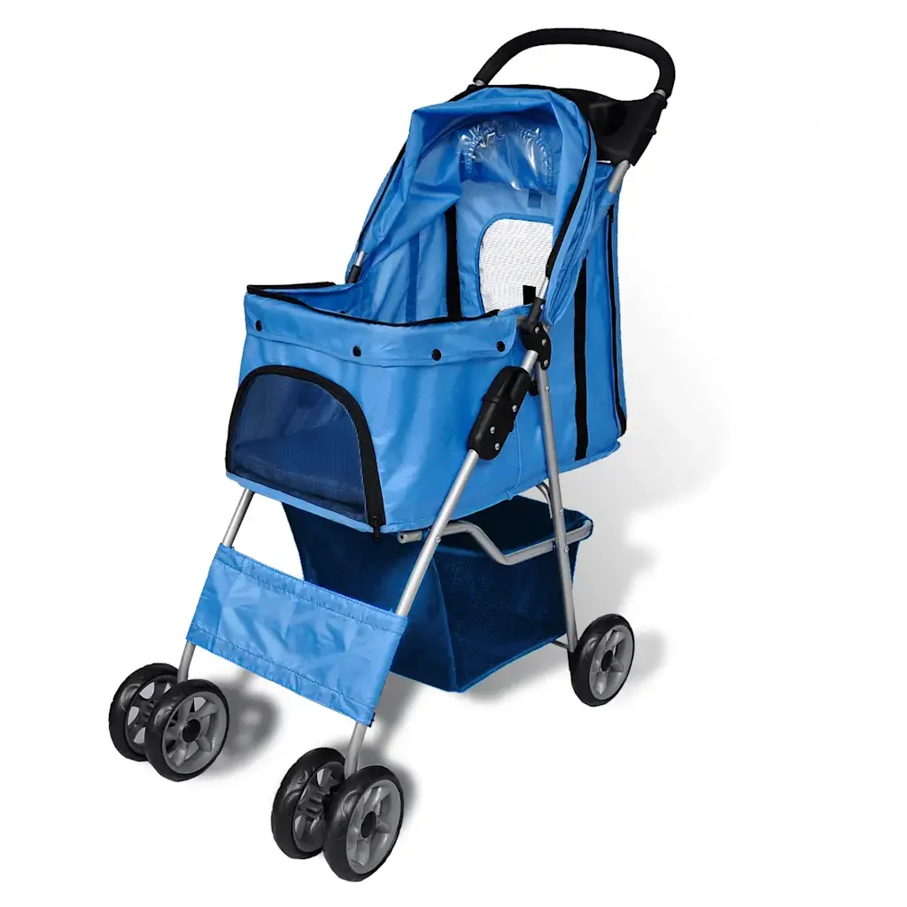 Passeggino per Cani 15 kg Blu cod mxl 62954 - Image 3