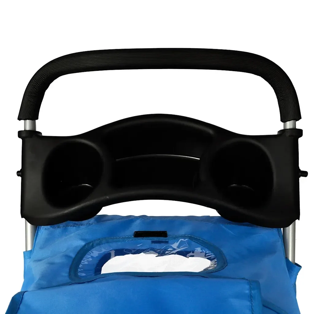 Passeggino per Cani 15 kg Blu cod mxl 62954 - Image 4