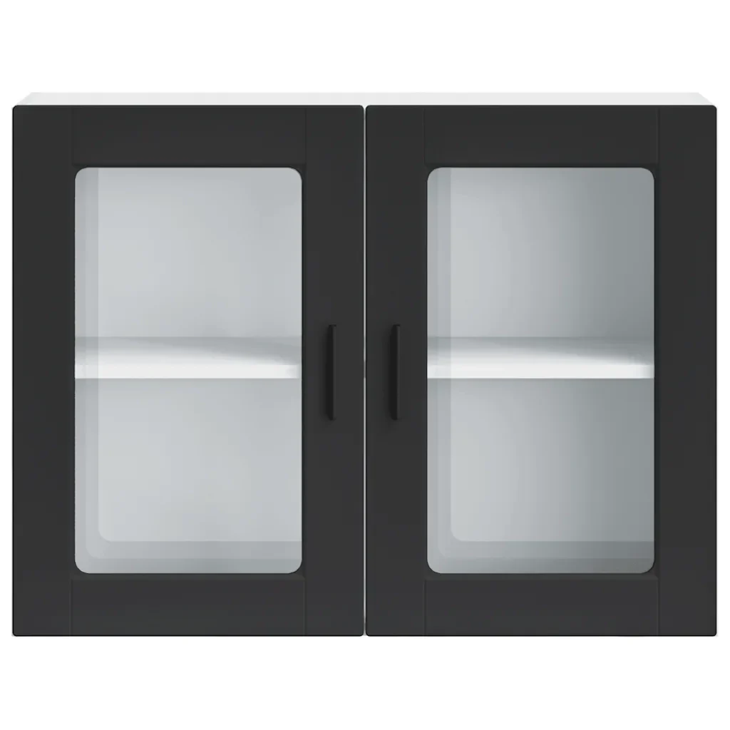 Pensile da Cucina con Porta in Vetro Porto Nero 854088 - Image 7