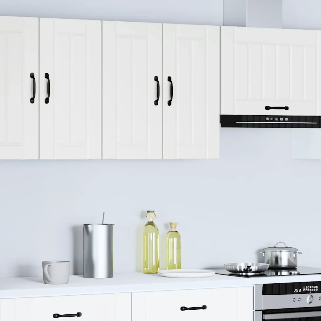 Pensile da Cucina Lucca Bianco in Legno Multistrato 853817 - Image 3