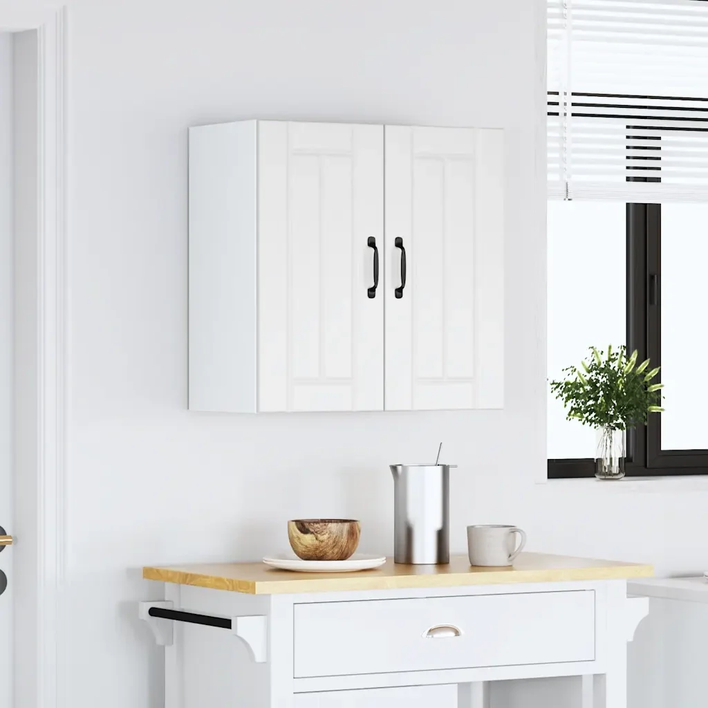Pensile da Cucina Lucca Bianco in Legno Multistrato 853817 - Image 4