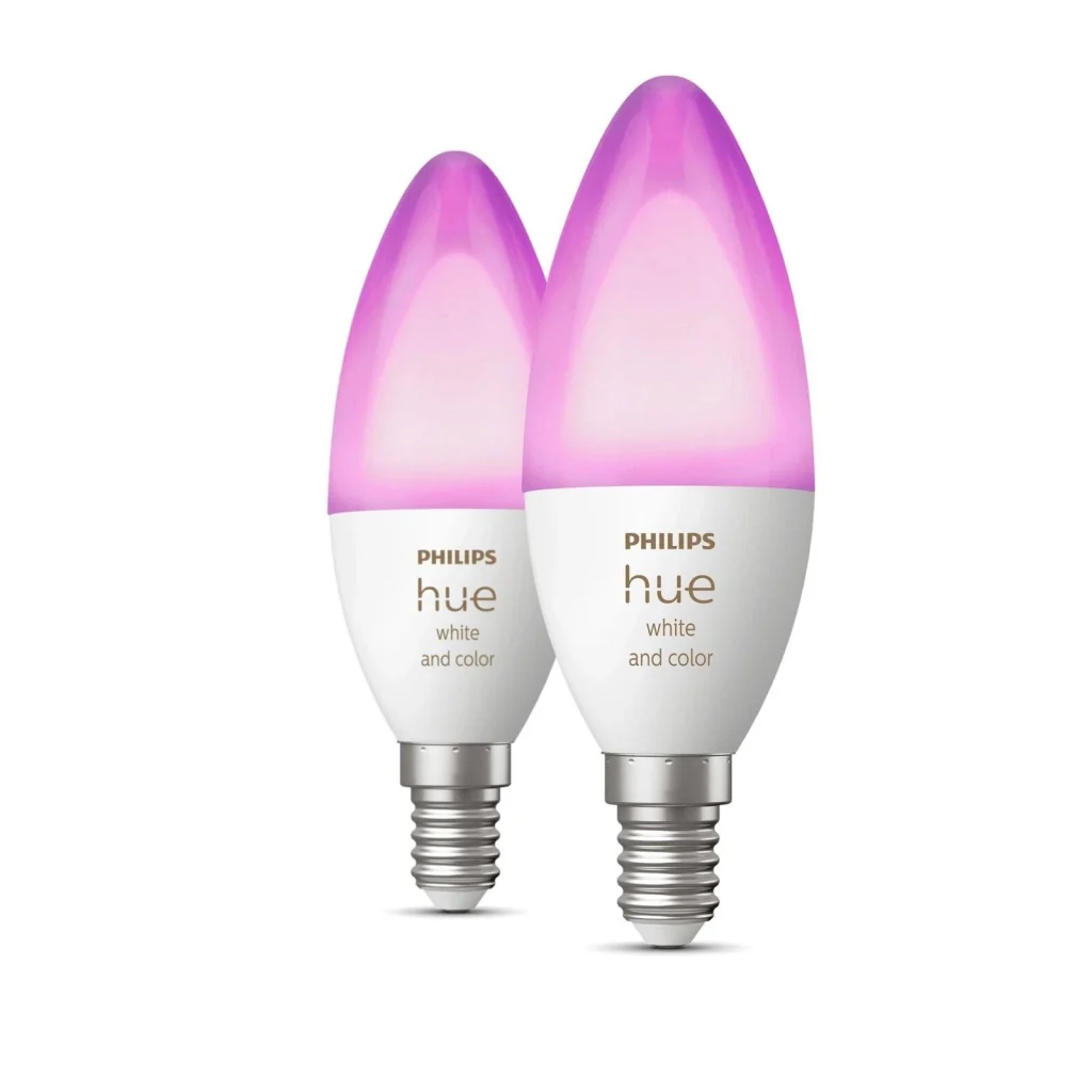 Philips Hue White and Color ambiance 2 Lampadine Smart E14 25 W - Image 4