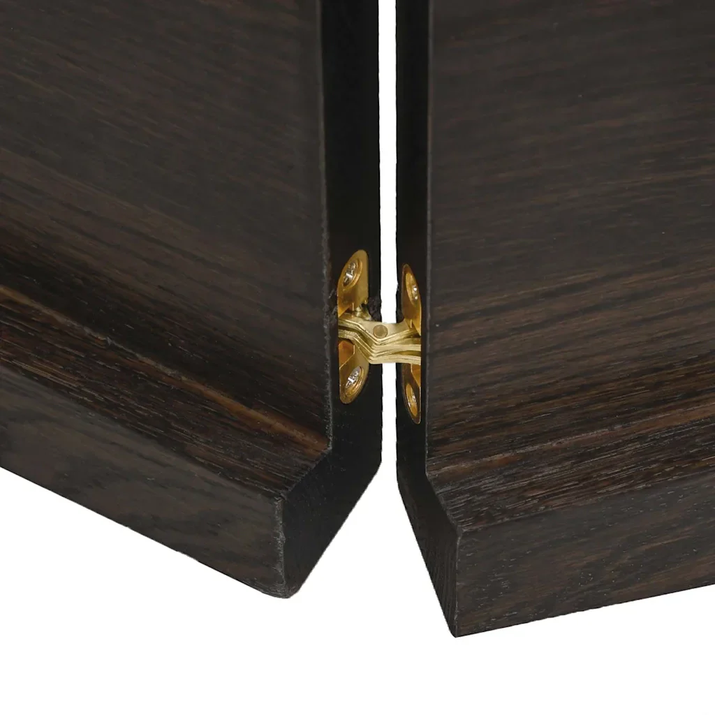 Piano Bagno Marrone Scuro 160x50x(2-4)cm Legno Trattato 3156253 - Image 8