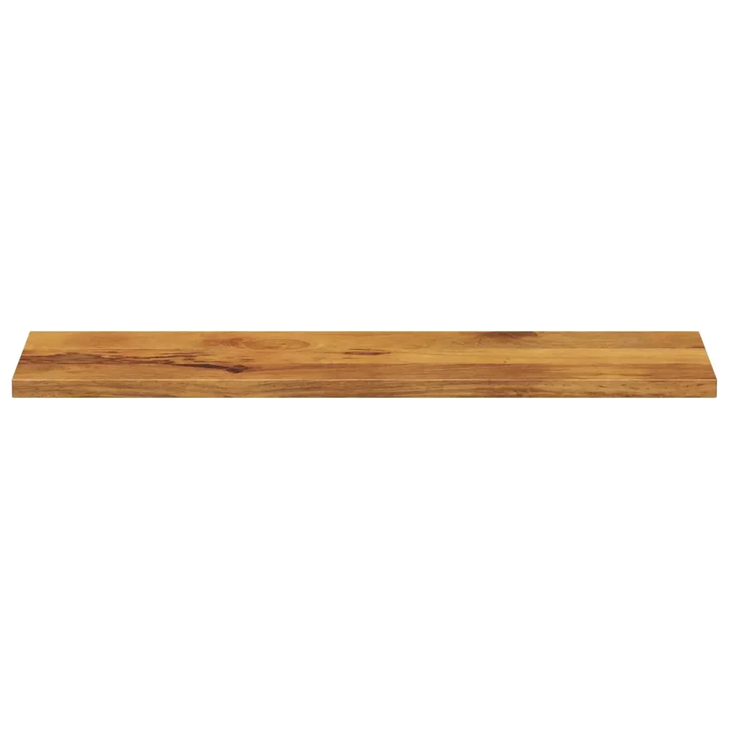 Piano per Tavolo 100x20x2,5 Rettangolare Legno Massello Mango 371556 - Image 2