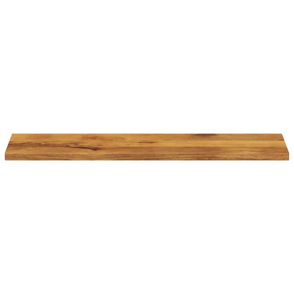 Piano per Tavolo 100x40x2,5cm Rettangolare Legno Massello Mango 371580 - Image 2