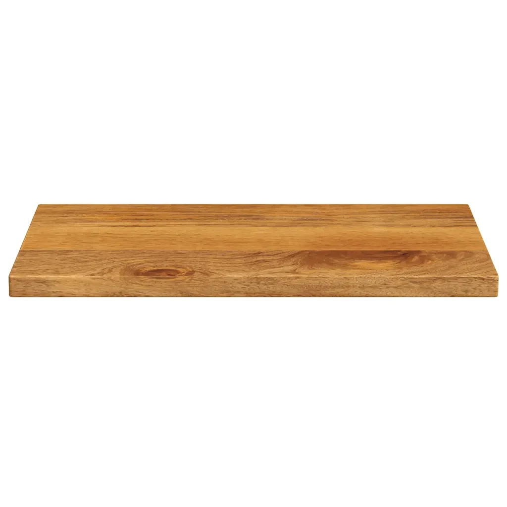 Piano per Tavolo 40x30x2,5 cm Rettangolare Legno Massello Mango 371562 - Image 2