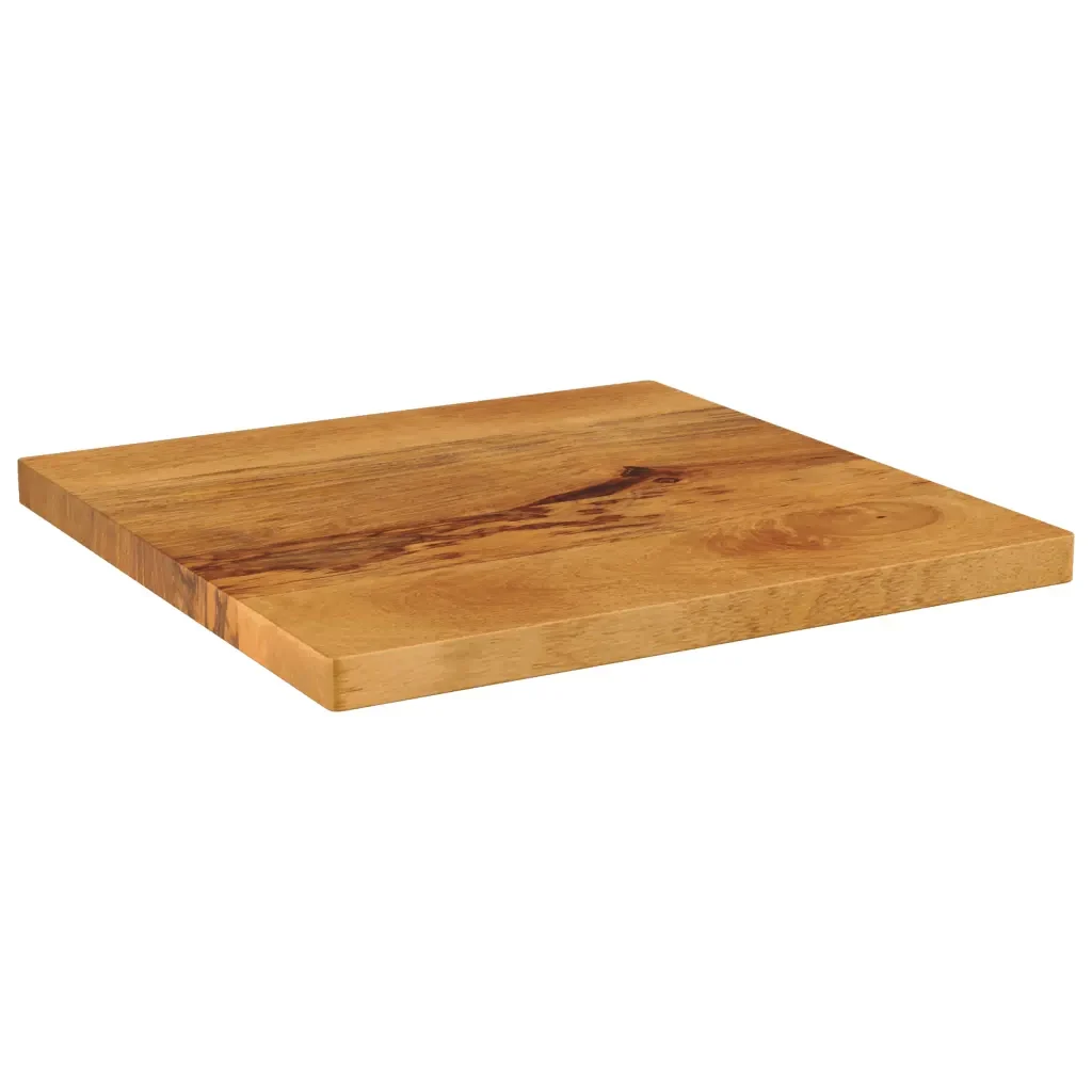 Piano per Tavolo 40x40x2,5 cm Quadrato Legno Massello di Pino 371574