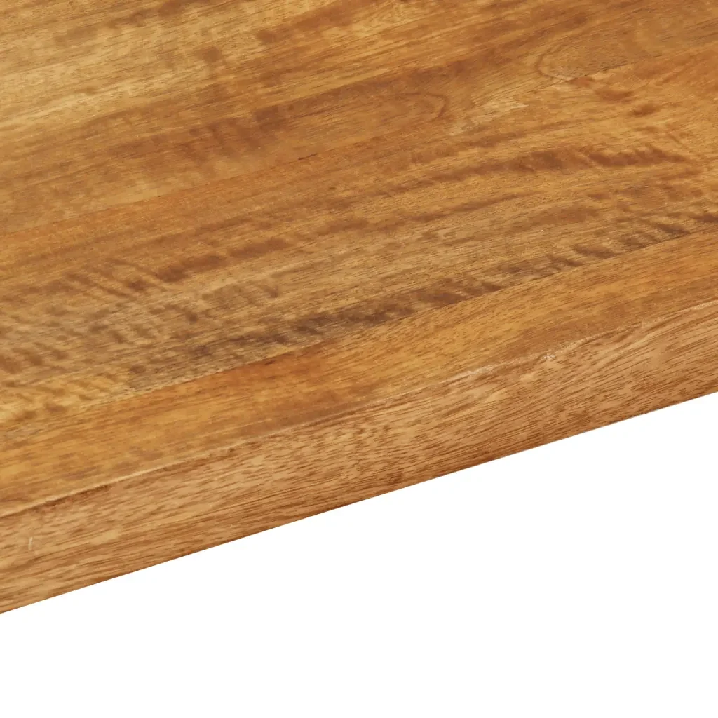 Piano per Tavolo 50x40x3,8 cm Rettangolare Legno Massello Mango 371640 - Image 6