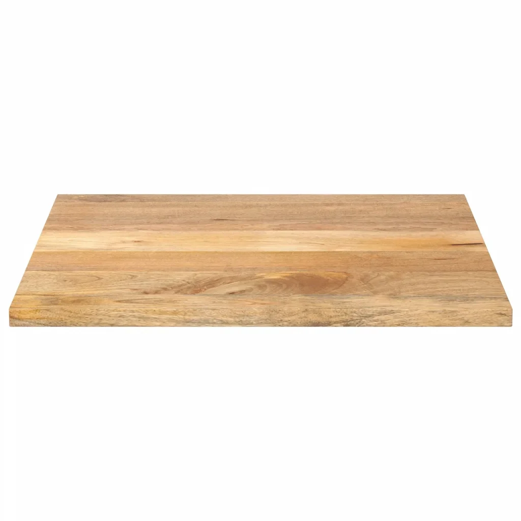 Piano per Tavolo 80x80x3,8 cm Quadrato Legno Massello di Pino 371545 - Image 2