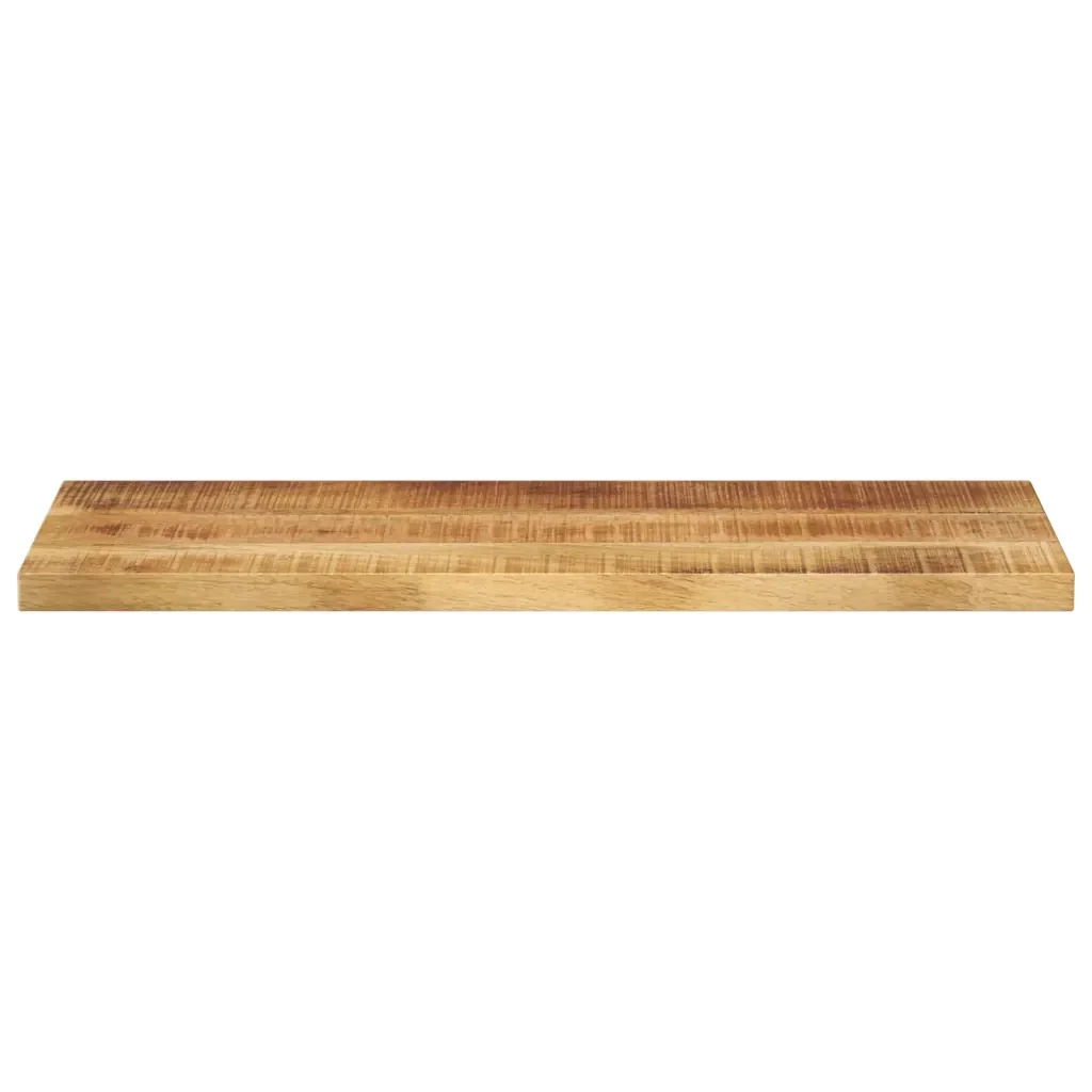 Piano per Tavolo 90x30x2,5cm Rettangolare Legno di Mango Grezzo 371296 - Image 2