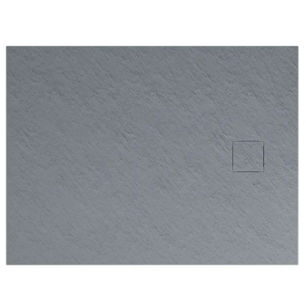 Piatto doccia 70x110 cm colore grigio effetto pietra | Samos - Image 6