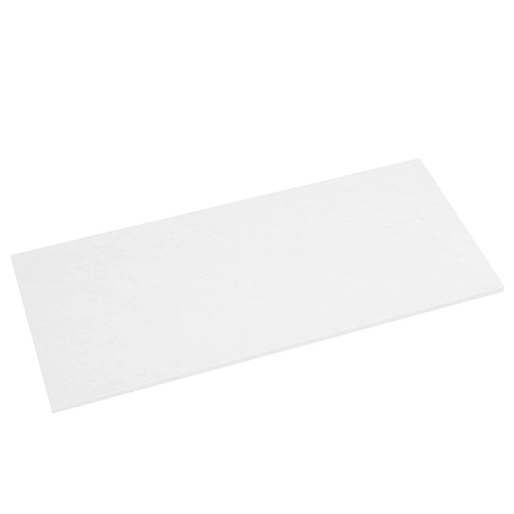 Piatto doccia 70x160 cm colore bianco effetto pietra | Samos - Image 10