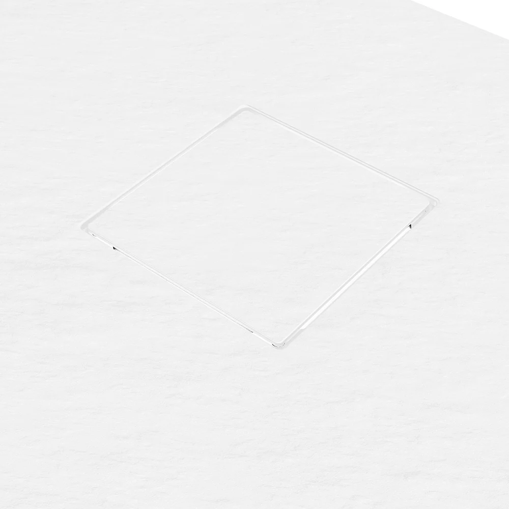 Piatto doccia 70x160 cm colore bianco effetto pietra | Samos - Image 9
