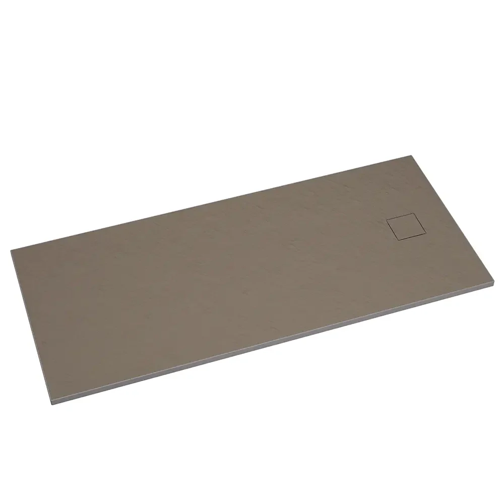 Piatto doccia 70x170 cm colore marrone effetto pietra | Samos - Image 7