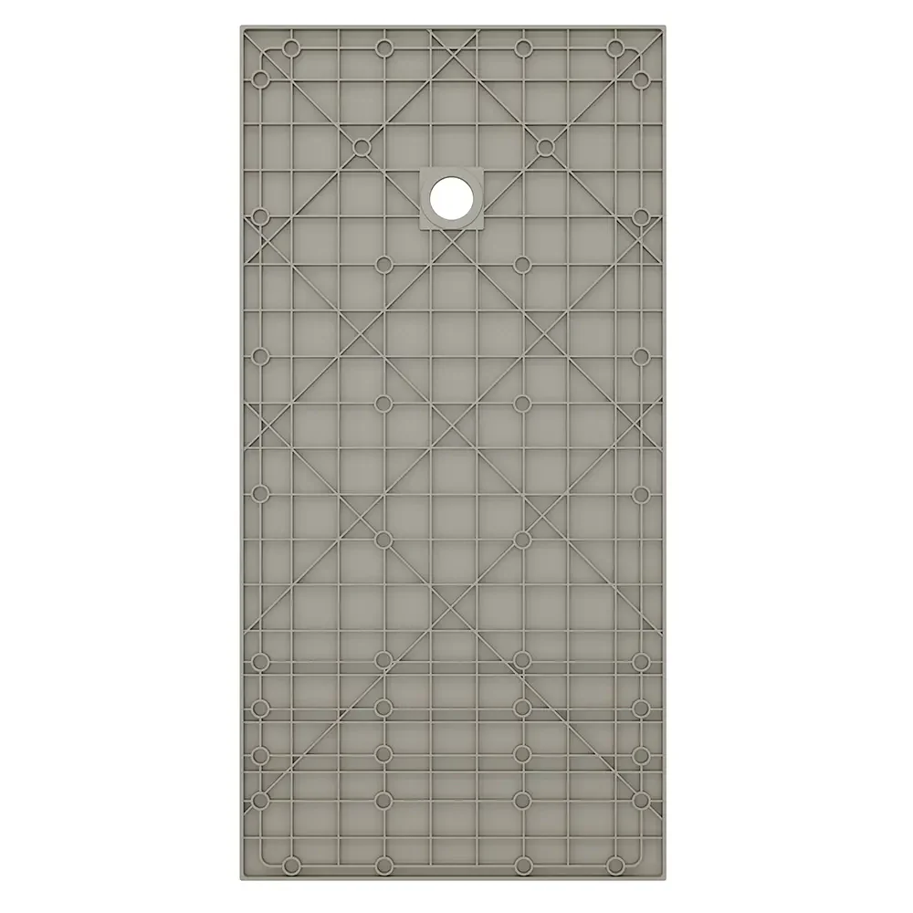 Piatto doccia 70x170 cm colore marrone effetto pietra | Samos - Image 8