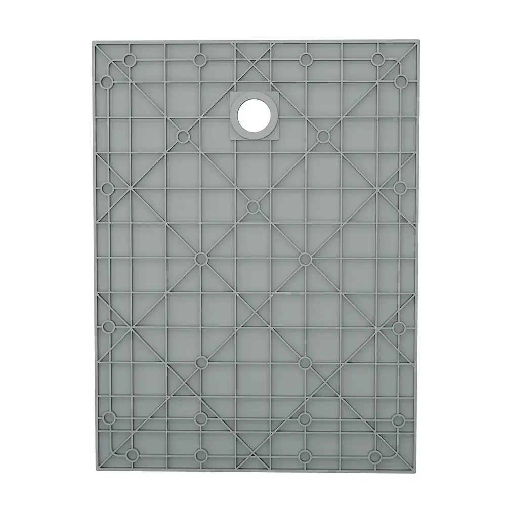 Piatto doccia 80x150 cm colore grigio effetto pietra | Samos - Image 6