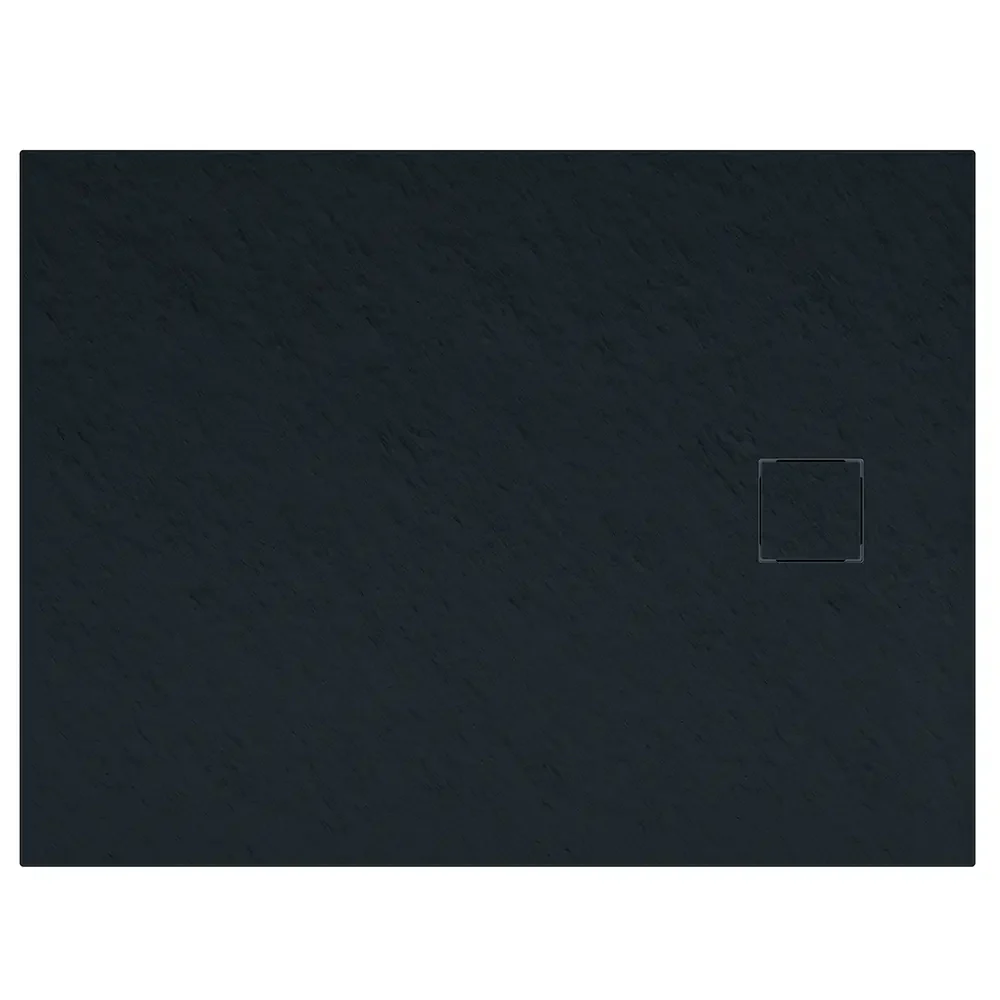 Piatto doccia 90x120 cm colore nero effetto pietra | Samos - Image 6