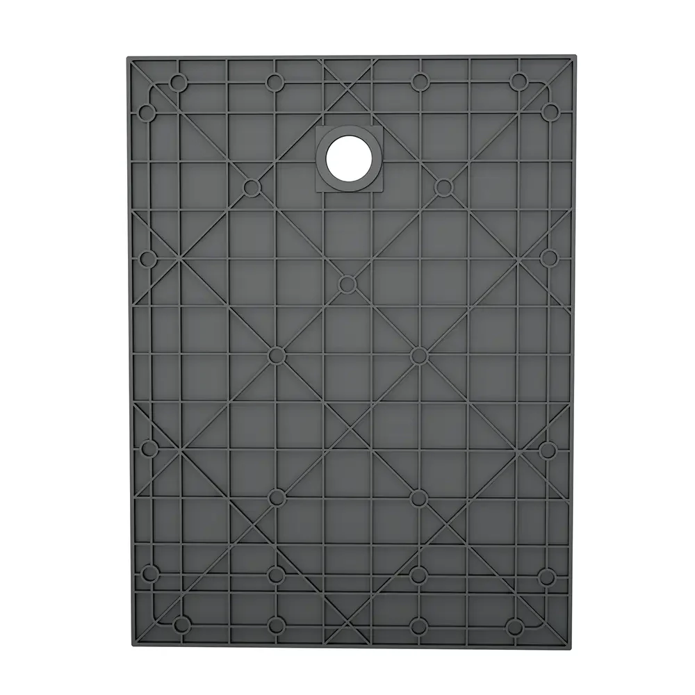 Piatto doccia 90x120 cm colore nero effetto pietra | Samos - Image 7