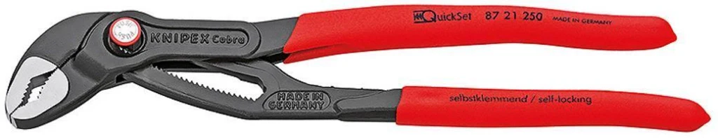 Knipex Cobra QuickSet Pinza Regolabile di Nuova Generazione per Tubi e Dadi 250mm - Image 3