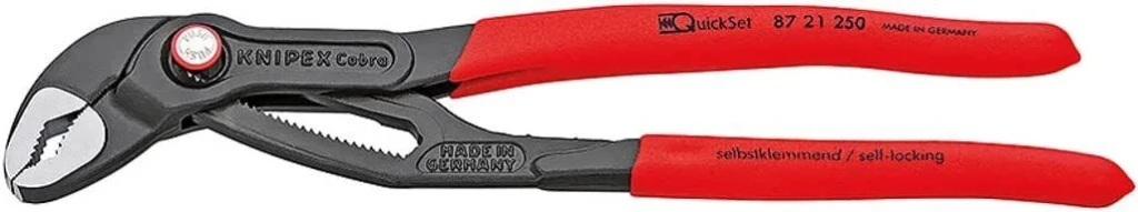 Knipex Cobra QuickSet Pinza Regolabile di Nuova Generazione per Tubi e Dadi 250mm - Image 6