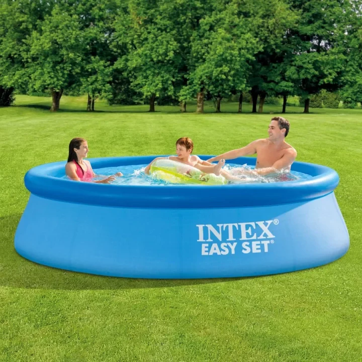 PISCINA EASY SET ROTONDA  AUTOPORTANTE S/POMPA CM.305X76H.  capacitÃE lt.3853  peso kg.8,2 (28120)    INTEX - Image 4