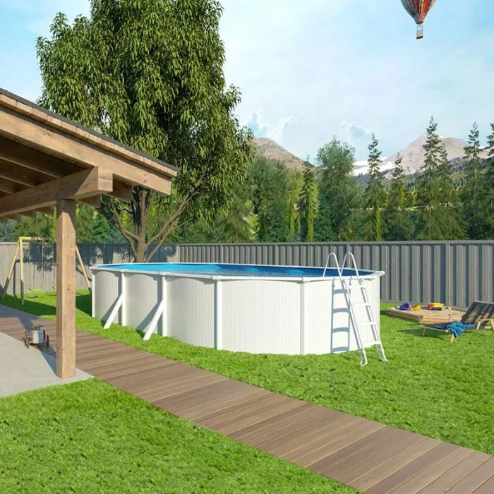 Piscina Fuori Terra Steelwhite - 6,10 X 3,65 X H.1,32 M - Kit Pro - Image 2