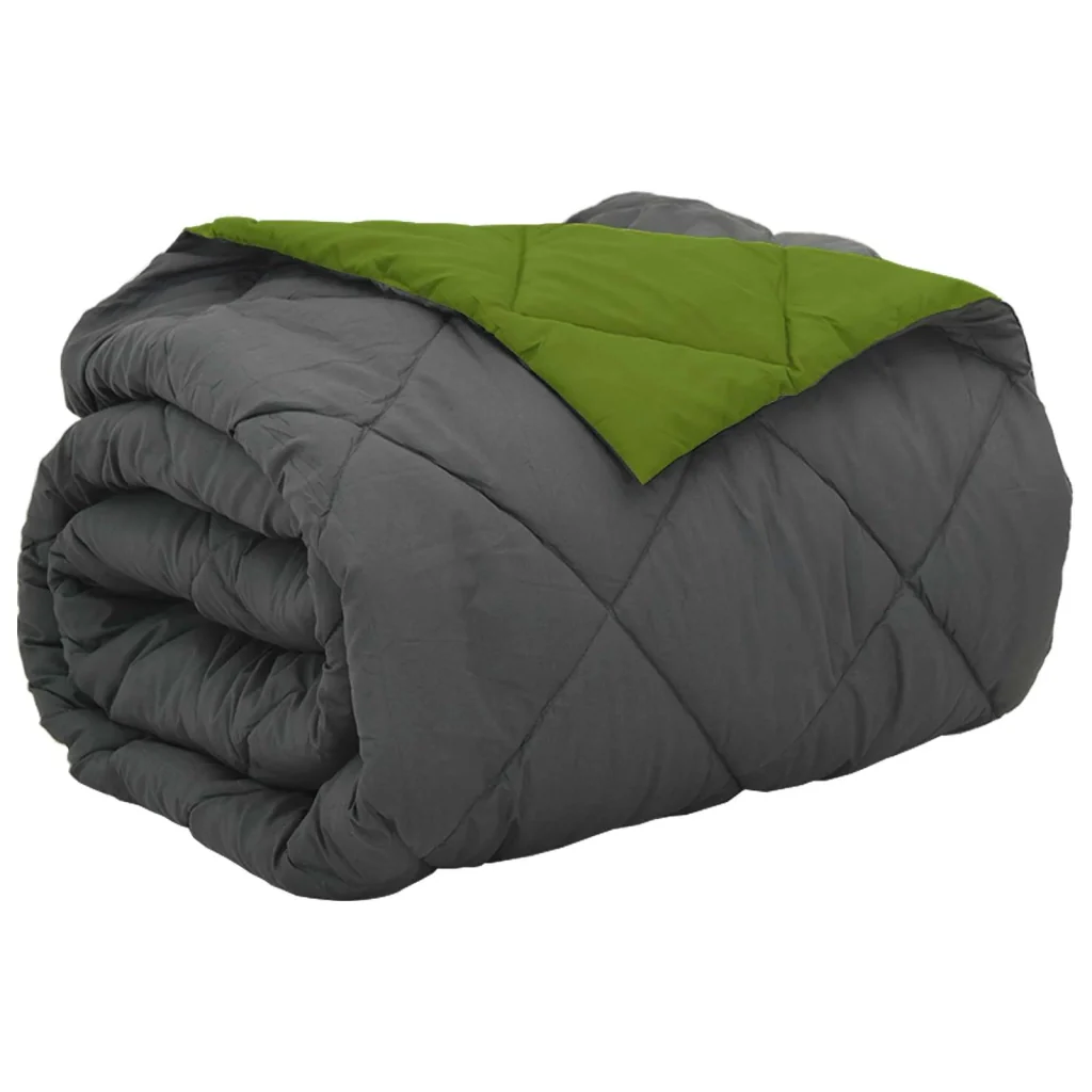 Piumone Completo Annuale Verde e Antracite 220 x 260 cm - Image 2