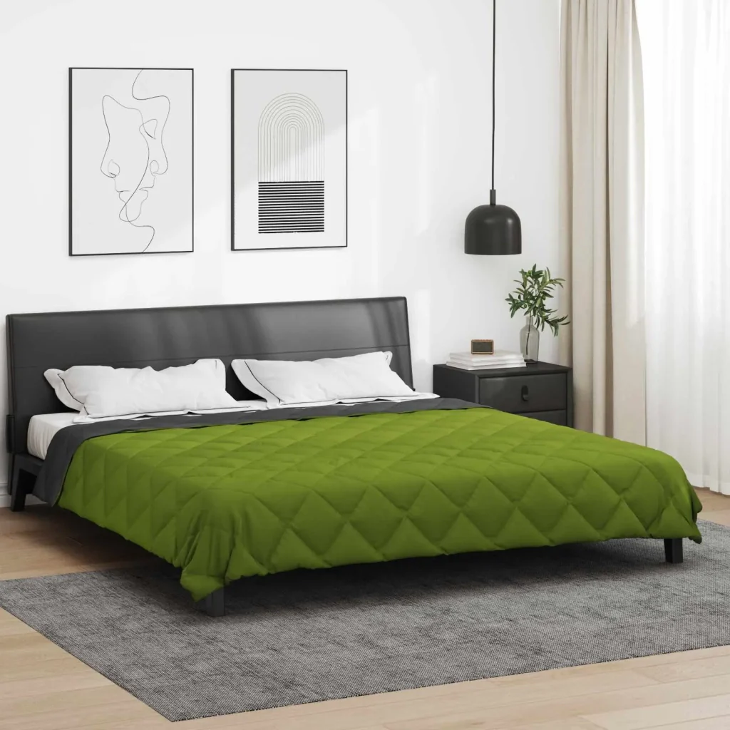 Piumone Completo Annuale Verde e Antracite 220 x 260 cm - Image 4