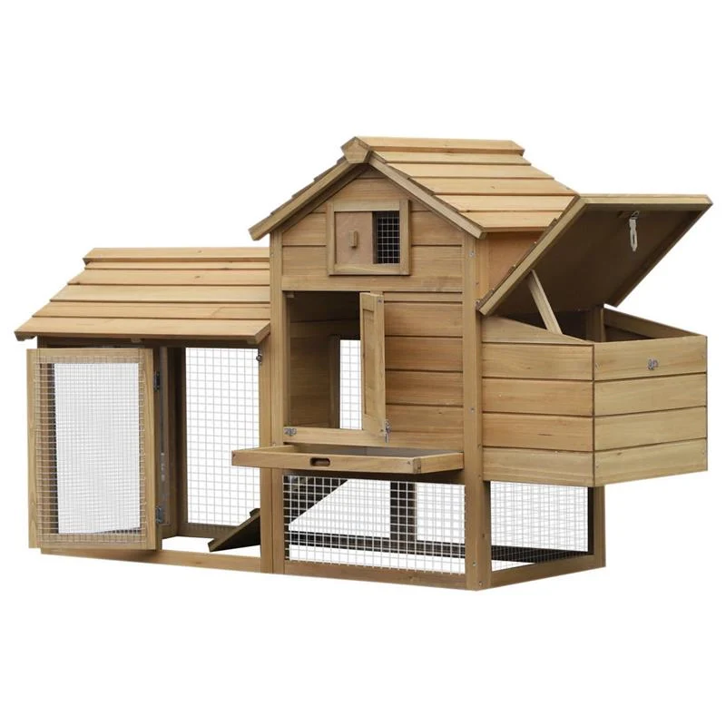 POLLAIO PREFABBRICATO IN LEGNO PER 2 GALLINE PER GIARDINO - Image 3