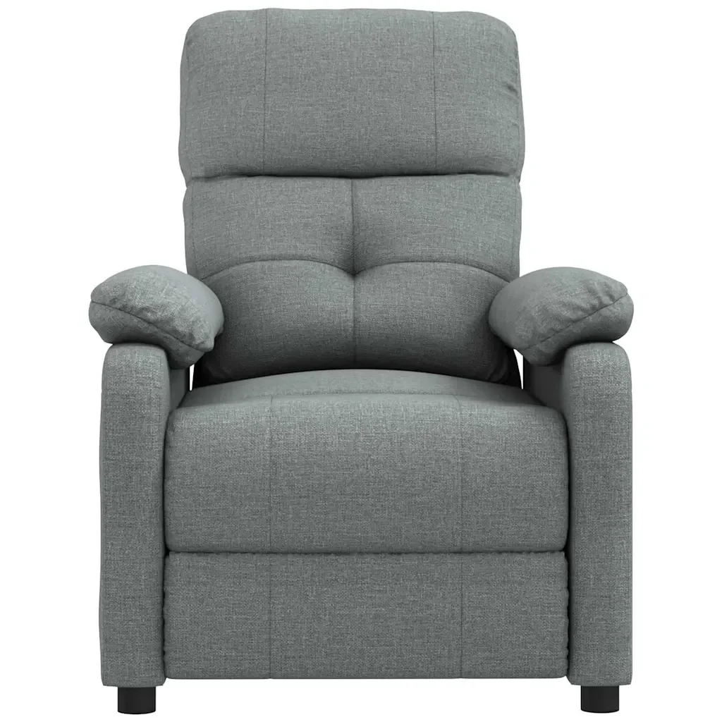 Poltrona Reclinabile in Tessuto Grigio Scuro - Image 3