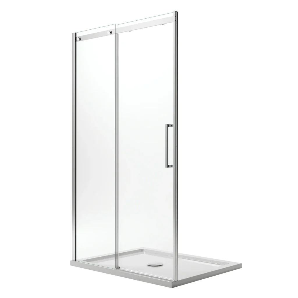 Porta Doccia 120CM H200 Vetro Trasparente 8mm Versione Sinistra con Easy-Clean mod. Prime - Image 6