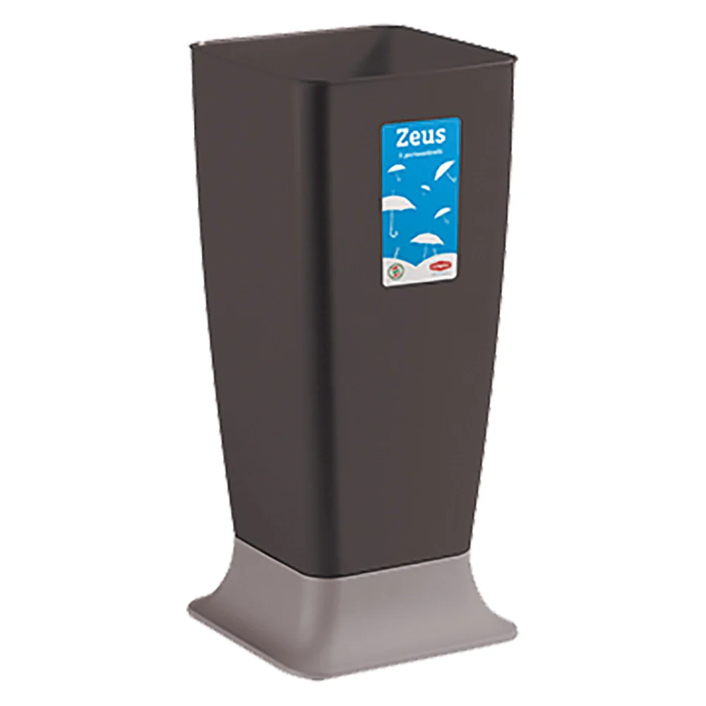 PORTAOMBRELLI 'ZEUS' antracite-base tortora chiaro  - STEFANPLAST