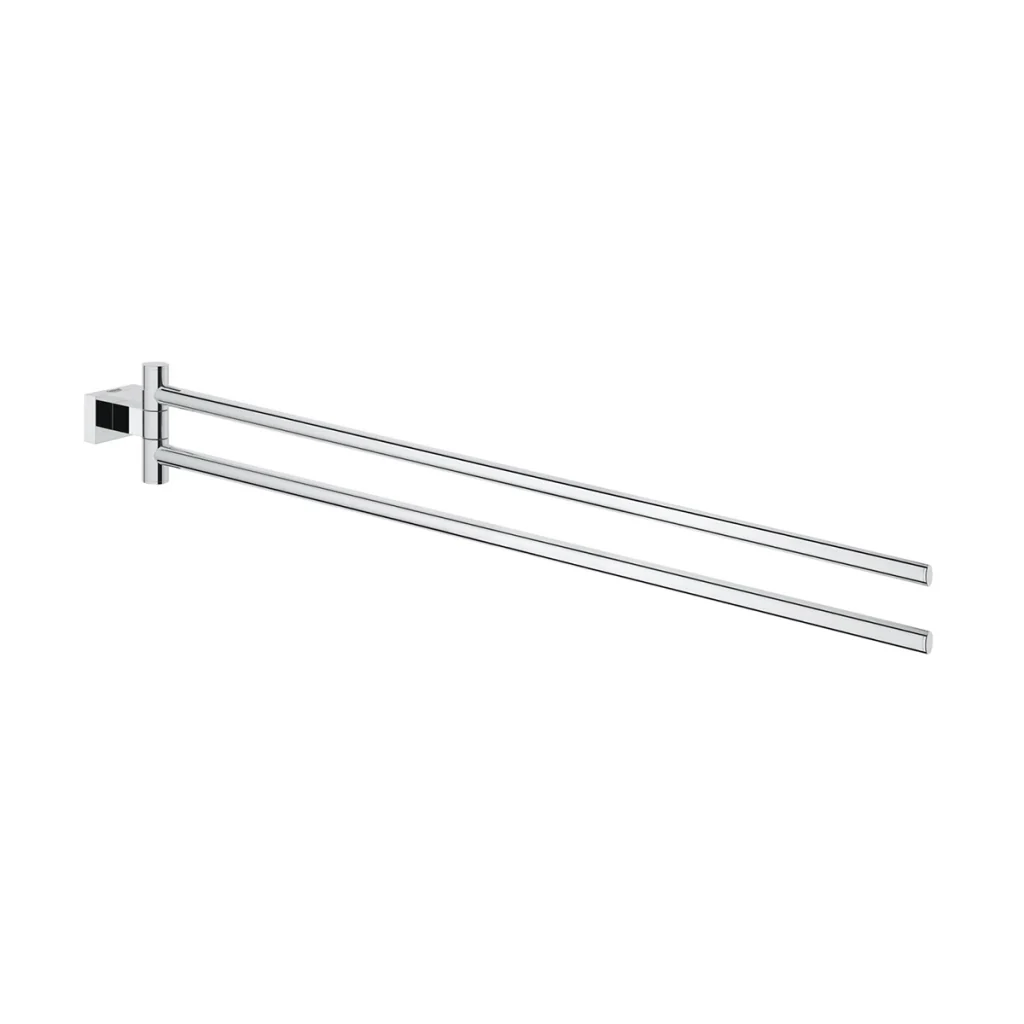 Portasalviette doppio cromo - 44 cm - Image 2
