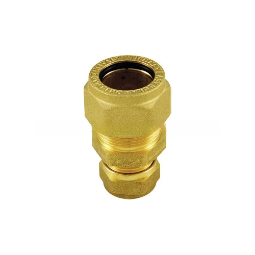 RACCORDO DRITTO DOPPIO INOX RAME EASYSOLAR- DN 16 x 22/18- TIEMM- pezzi 1 - Image 2