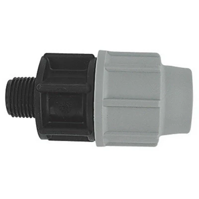 RACCORDO MASCHIO PLASSON PER TUBO POLIETILENE- 1/2 x 20- PLASS- pezzi 1