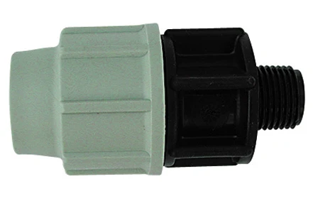 RACCORDO MASCHIO PLASSON PER TUBO POLIETILENE- 3 x 90- PLASS- pezzi 1 - Image 2