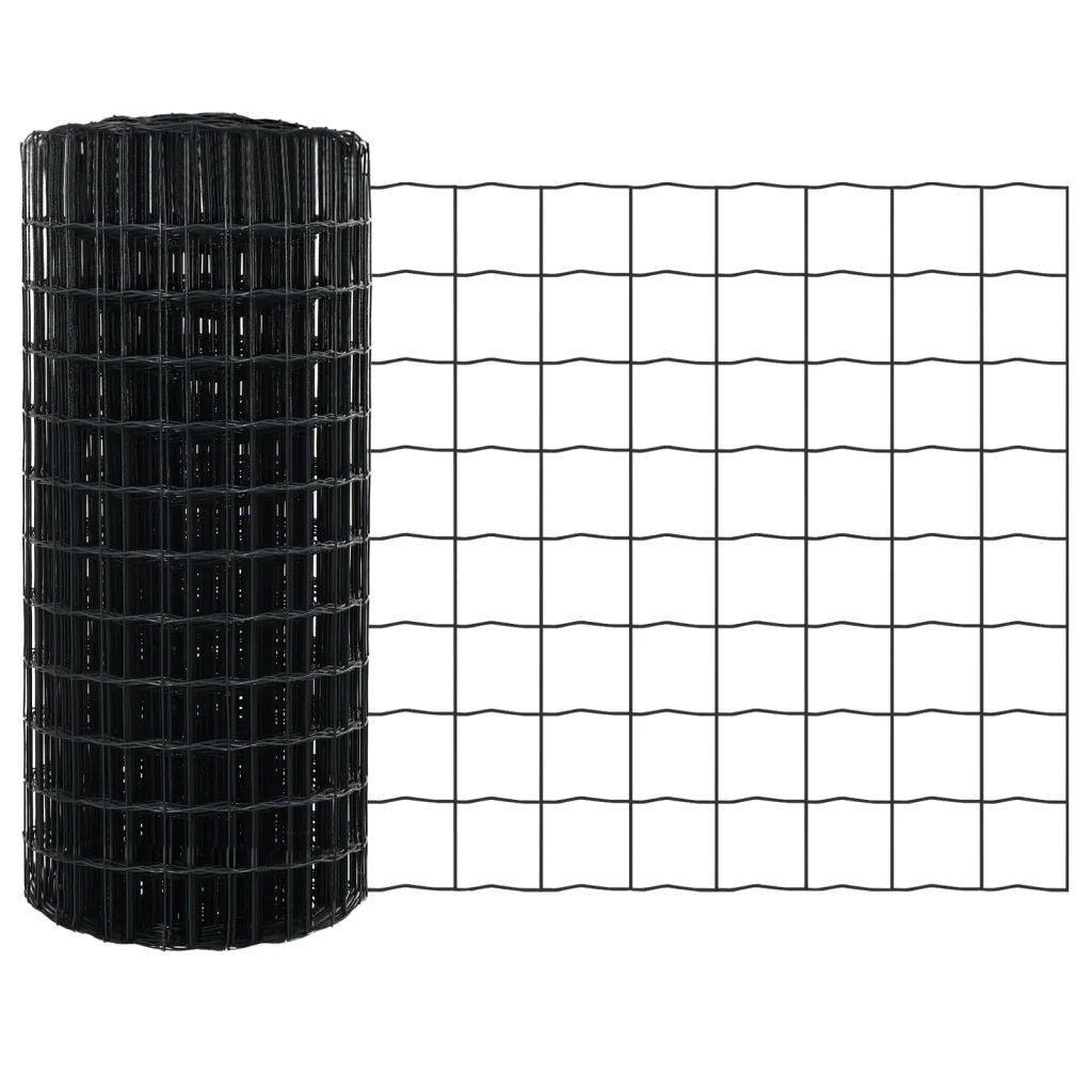 Recinzione Euro con 5 Post U Grigio 0.4x10 m Acciaio - Image 4