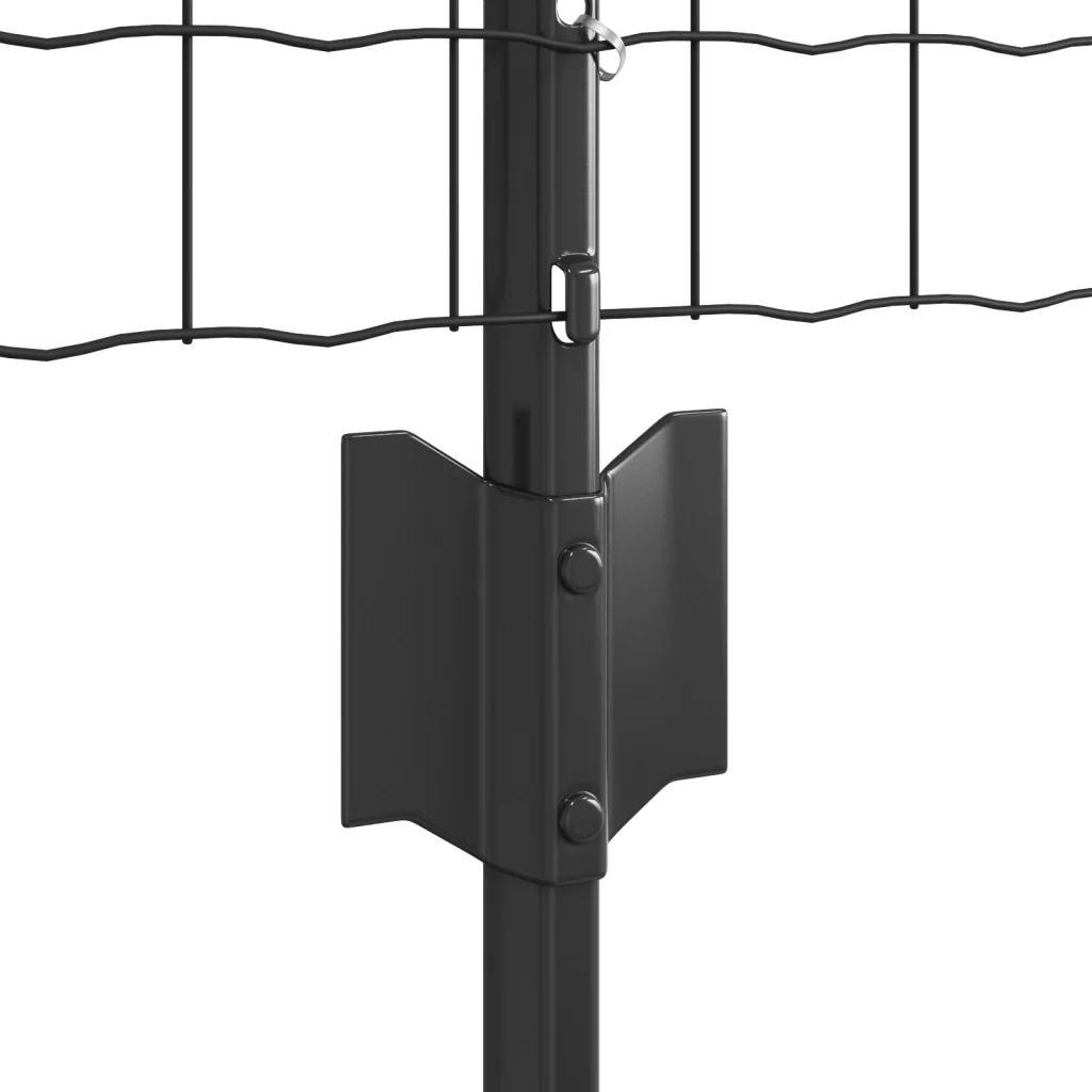 Recinzione Euro con 5 Post U Grigio 0.4x10 m Acciaio - Image 6